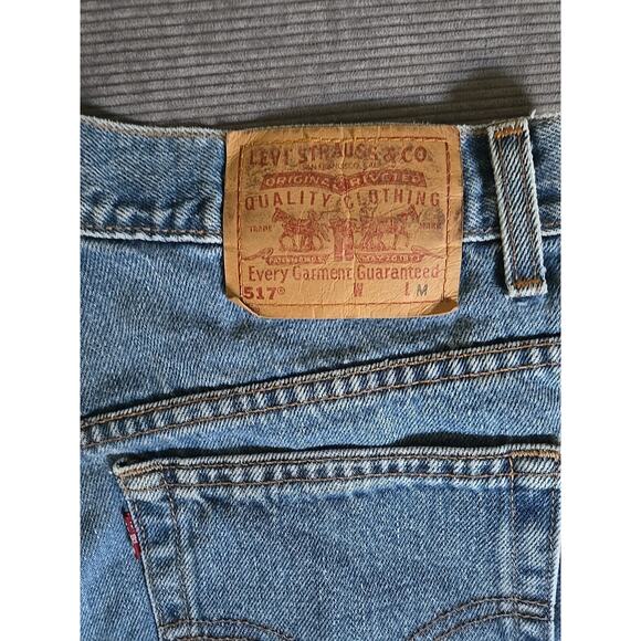 Vintage Levi's 517 Classic Fit Boot Cut Size 11 Jr. Women's Denim Jean - Picture 14 of 16